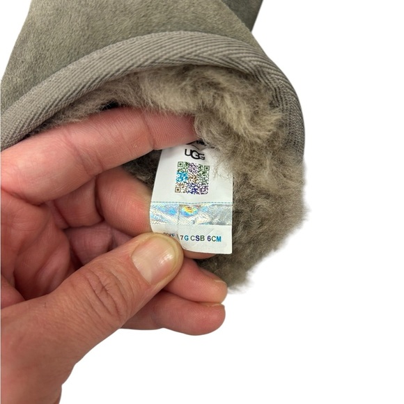 NWOT UGG 1016222 Classic Mini II Boot for Women Size 7 Gray - Picture 6 of 8